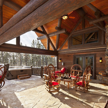 Timber Frame Residence & Guest House Yellowstone Club