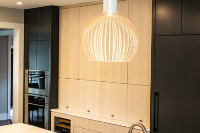 Example of a trendy kitchen design in Philadelphia