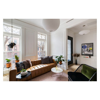 Fort Greene Brownstone Renovation - Contemporary - Living Room - New ...
