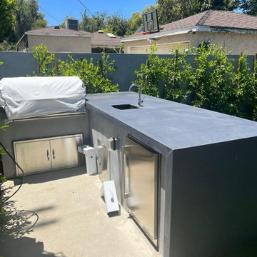 complete back yard renovation