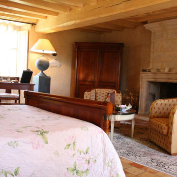 Bedroom floors and walls