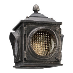 Troy Lighting - Troy Lighting Wall Lantern Aged Pewter Main Street Collection - Outdoor Wall Lights And Sconces