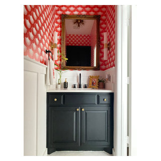 Powder Room - Eclectic - Powder Room - Dallas - by Lauren Morgan ...