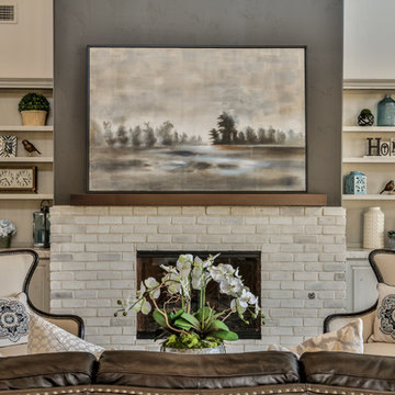 Million Dollar Golf Course Home with Farmhouse Feel