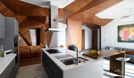 New Indian Kitchens Are All About Islands & Breakfast Counters