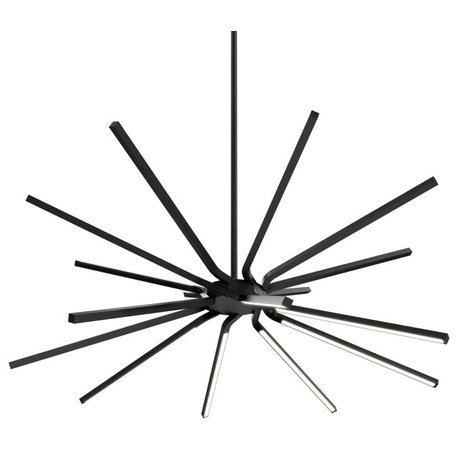 DALS Lighting Star Pendant Light, Black