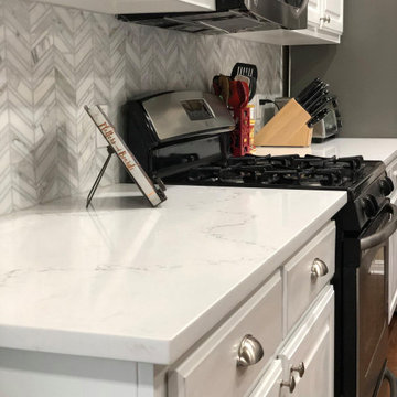 Buda, TX - Misterio Vicostone Quartz - Kitchen & Island