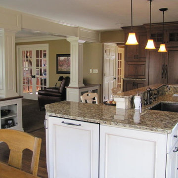 Cherry and Painted Cabinets - Greendale, WI