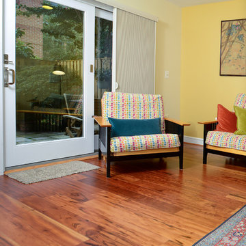 Three Levels Of An Arlington Home Becoming More Comfortable for Everyone