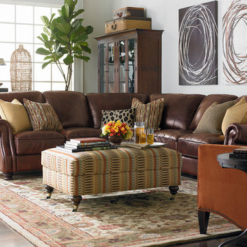 Bradford L-Shaped Sectional by Bassett Furniture