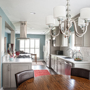 Clean lines with a touch of contemporary.