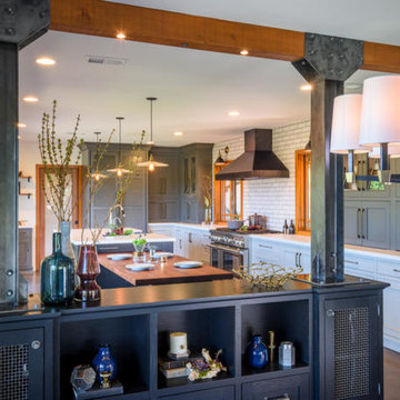 Industrial farmhouse kitchen