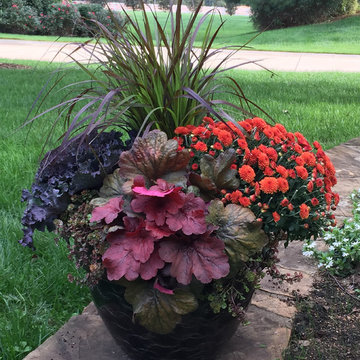 Fall Color Container Gardens