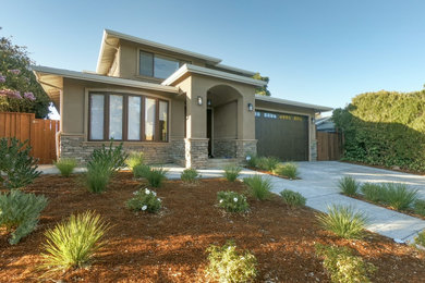 Inspiration for a contemporary exterior home remodel in San Francisco