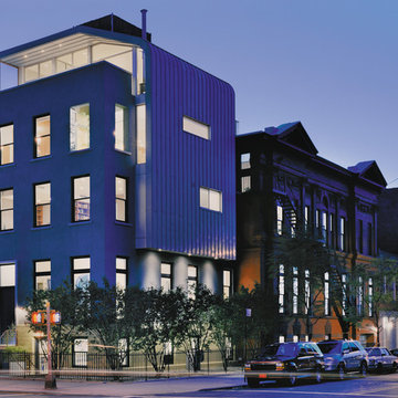 David Salle studio and residence Brooklyn