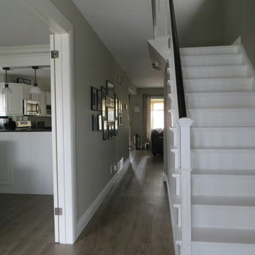 WHITE KITCHEN/MAIN FLOOR MAKEOVER