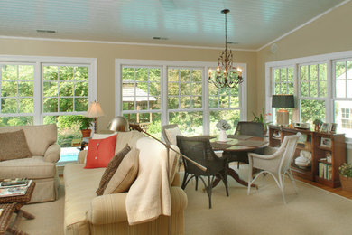 Inspiration for a timeless living room remodel in Richmond