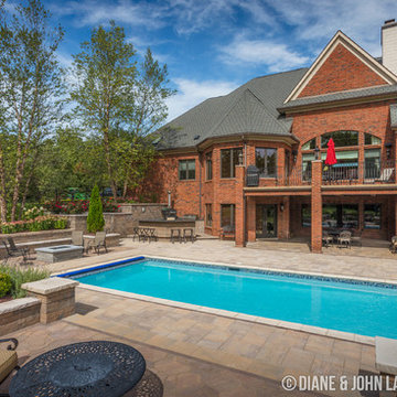 Photography: Hardscape Pool, Deck, Grill, Patio for DecraScape