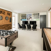 Dart board area