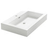 Livello 30" Integrated Sink/Countertop, White