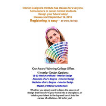 Interior Designers Institute - has classes for everyone!!