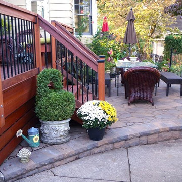 Patios, flagstone paver