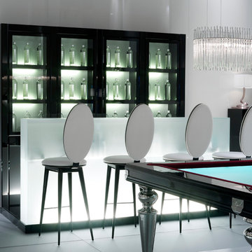 Contemporary Home Bars