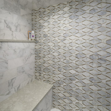 Park Ridge Bathrooms Project with Amazing Tile Work