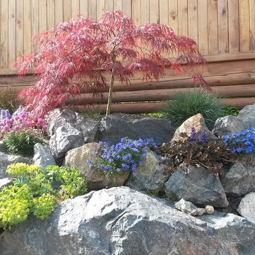 Stone Retaining Wall