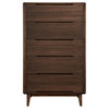 Currant 5 Drawer Chest, Oil Finish
