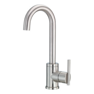 Danze D150558 Parma 1.75 GPM 1 Hole Bar Faucet - Stainless Steel