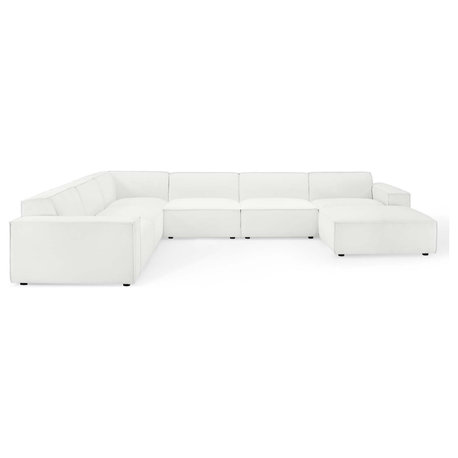 Restore 7-Piece Sectional Sofa, White