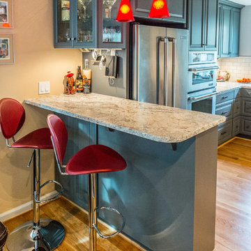 Functional & Colorful Kitchen
