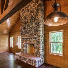 Lake House Fire place