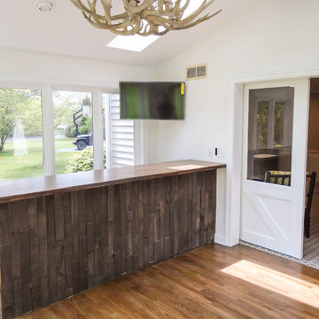"Ski Lodge" Style Lounge Area