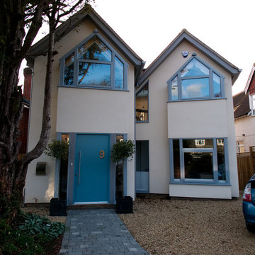 Simple exterior designed to compliment the street scene