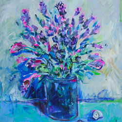 Lavender by Katerina Apale - Paintings