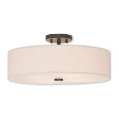 Meridian 4-Light Ceiling Mount, English Bronze