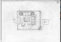 Best Layout for 17x14’ Family Room | Houzz Forum