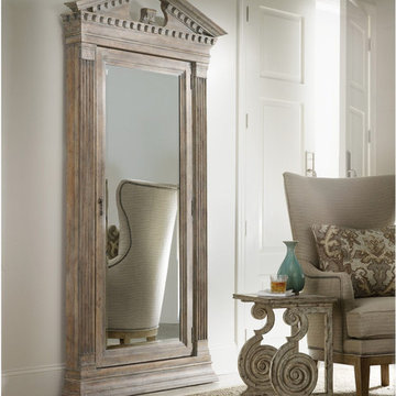 Hooker Furniture Rhapsody Floor Mirror with Storage