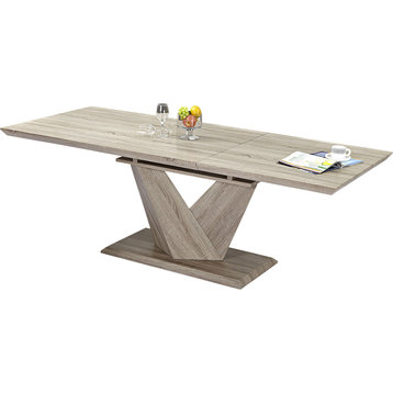 Eclipse Dining Table - Washed Oak