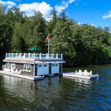 Elegant Muskoka Boathouse
