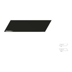 Chevronwall Black Left/Right - Tile