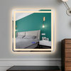 CHLOE Lighting SPECULO Back Lit LED Mirror 4000K, Warm White, 28"
