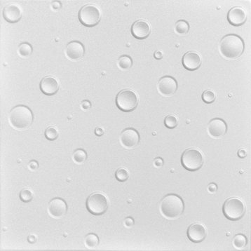 Bubbles, Styrofoam Ceiling Tile, 20"x20", #R07
