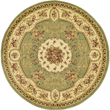 Round Area Rug 6' Royale Collection, Sage