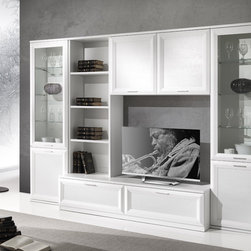 Modern Italian Wall Unit Composition JA-1085 - $2,985.00 - Entertainment Centers And Tv Stands