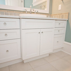 Black and White - Bathroom Cabinets