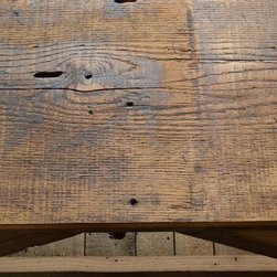 Reclaimed Oak and Chestnut Coffee Table - Living Room Furniture