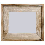 My Barnwood Frames - Country Picture Frame, Narrow Width 2" Lighthouse Series, 8"x8" - *PLEASE NOTE - Glass is included with frame sizes 16x20 or smaller. Larger sizes do not include glass due to the high risk of breakage in shipping.
